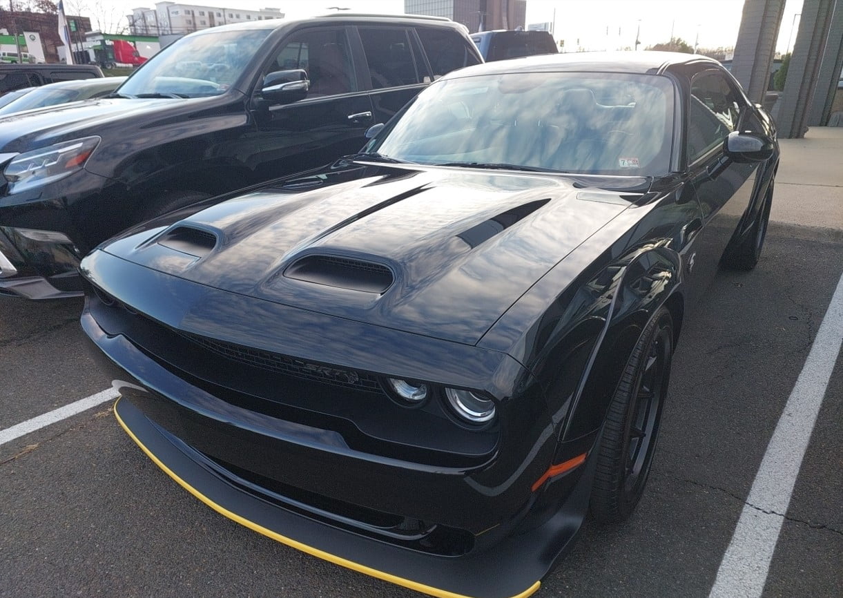 Black Dodge Challenger