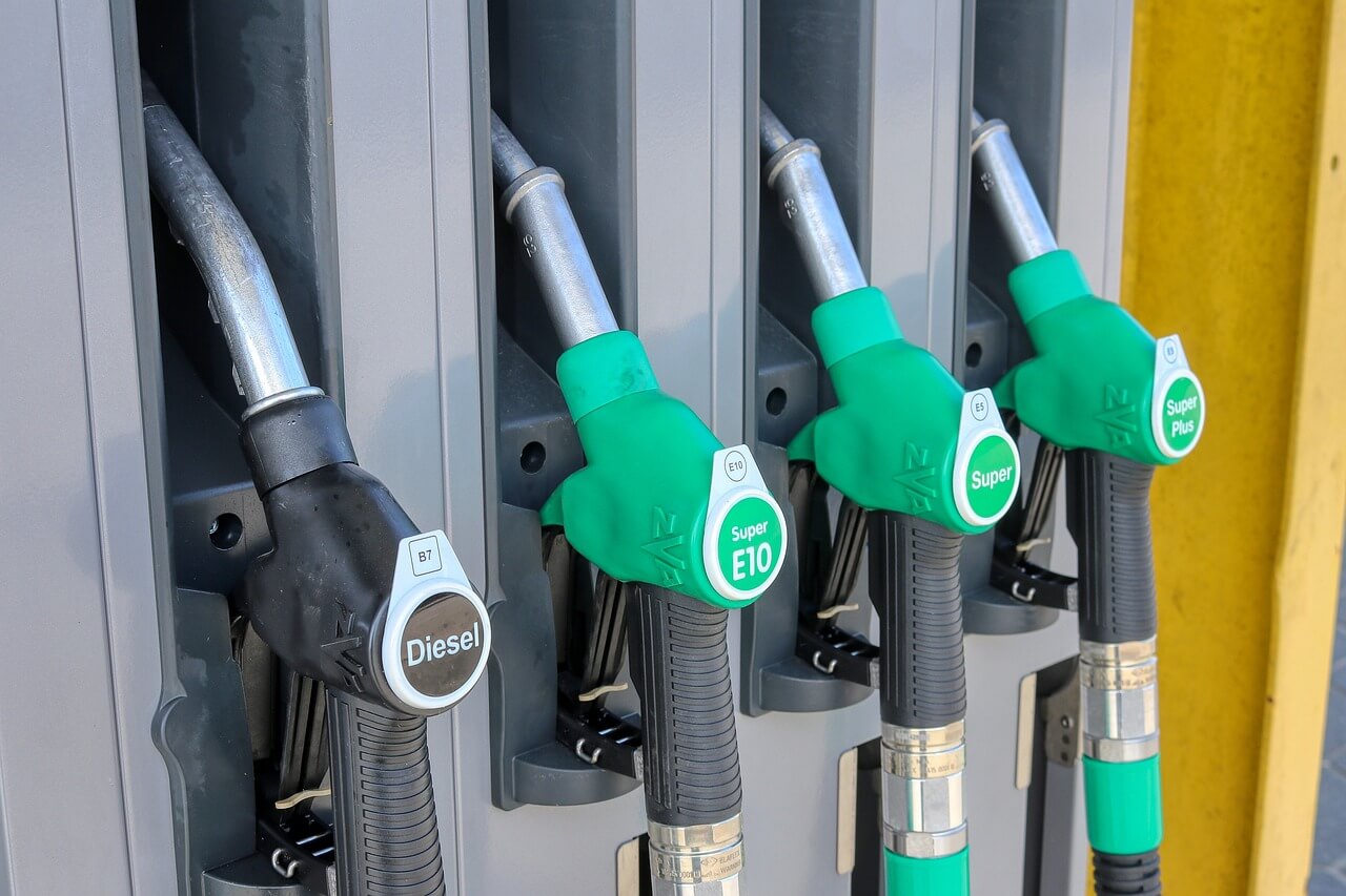 Petrol station that offers fuels