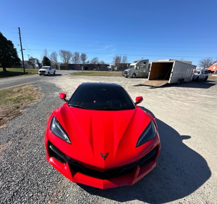 Red Corvette