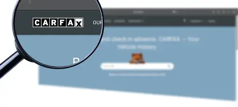 CarFax Website Image