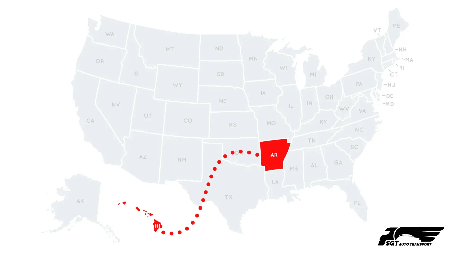 Car Shipping Company from Arkansas to Hawaii Car Shipping Company from Arkansas to Hawaii