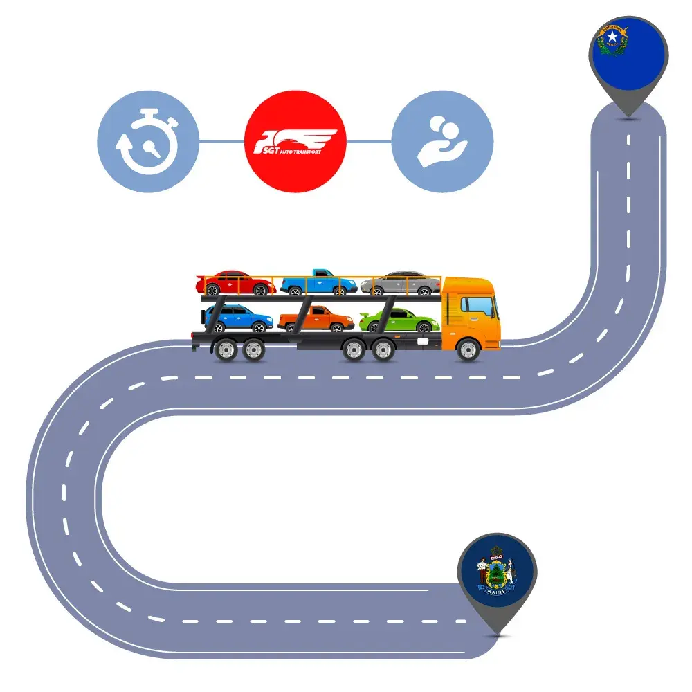 Auto Transport Costs & Delivery Time оn Car Shipping to and from Maine and Nevada?