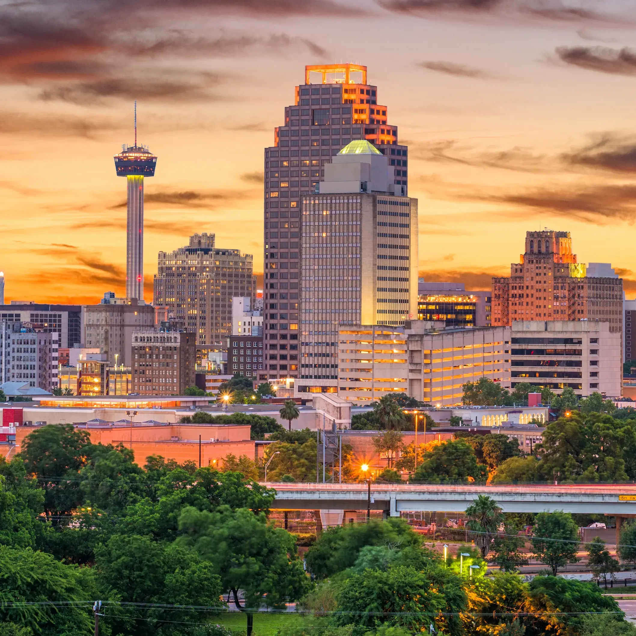 San Antonio city skyline